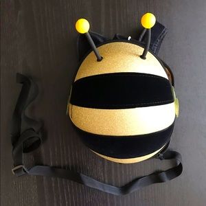 Golden Bumble Bee Backpack